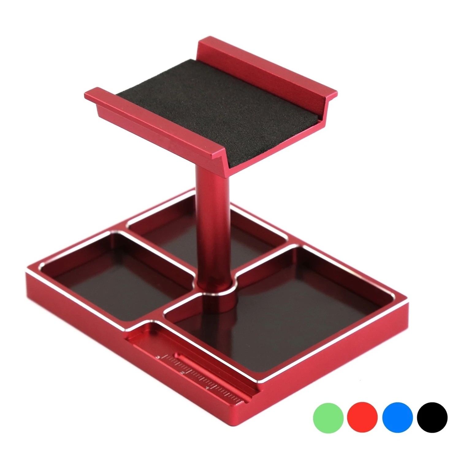 

Metal RC Car Work Stand Repair Workstation Assembly Platform 360 Degree Rotation for TRX4M SCX24 AX24 FCX24 1/18 1/24 RC Car