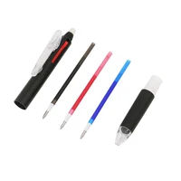 0.7mm 3 In 1 Erasable Gel Pen Set with Eraser Red Blue Black Magic Ink Washable Handle Office School Kawaii Writing Supplies 2