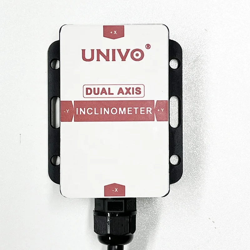 

UNIVO High precision industrial dual axis inclinometer digital inclination sensor Analog current and voltage output