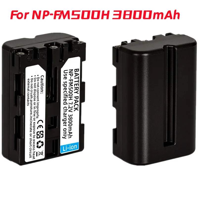 

NP-FM500H сменный аккумулятор 3800 мАч для Sony Alpha A57/A58/A65/A68/A77/A99/A100/A200/A300/A500. Совместим с оригиналом