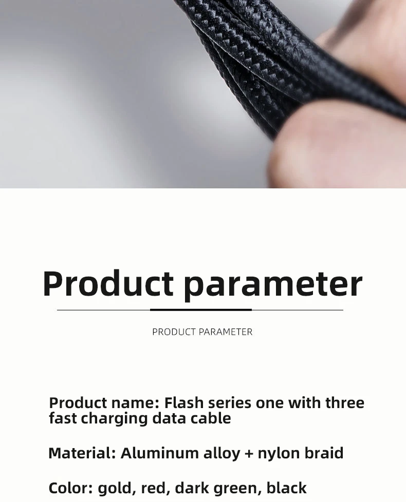 6A USB Chaging Cable 100W Fast Charging Data Transmission Charger Cable For iPhone 12 13 11Huawei Samsung Xiaomi Wire Cord type of android charger