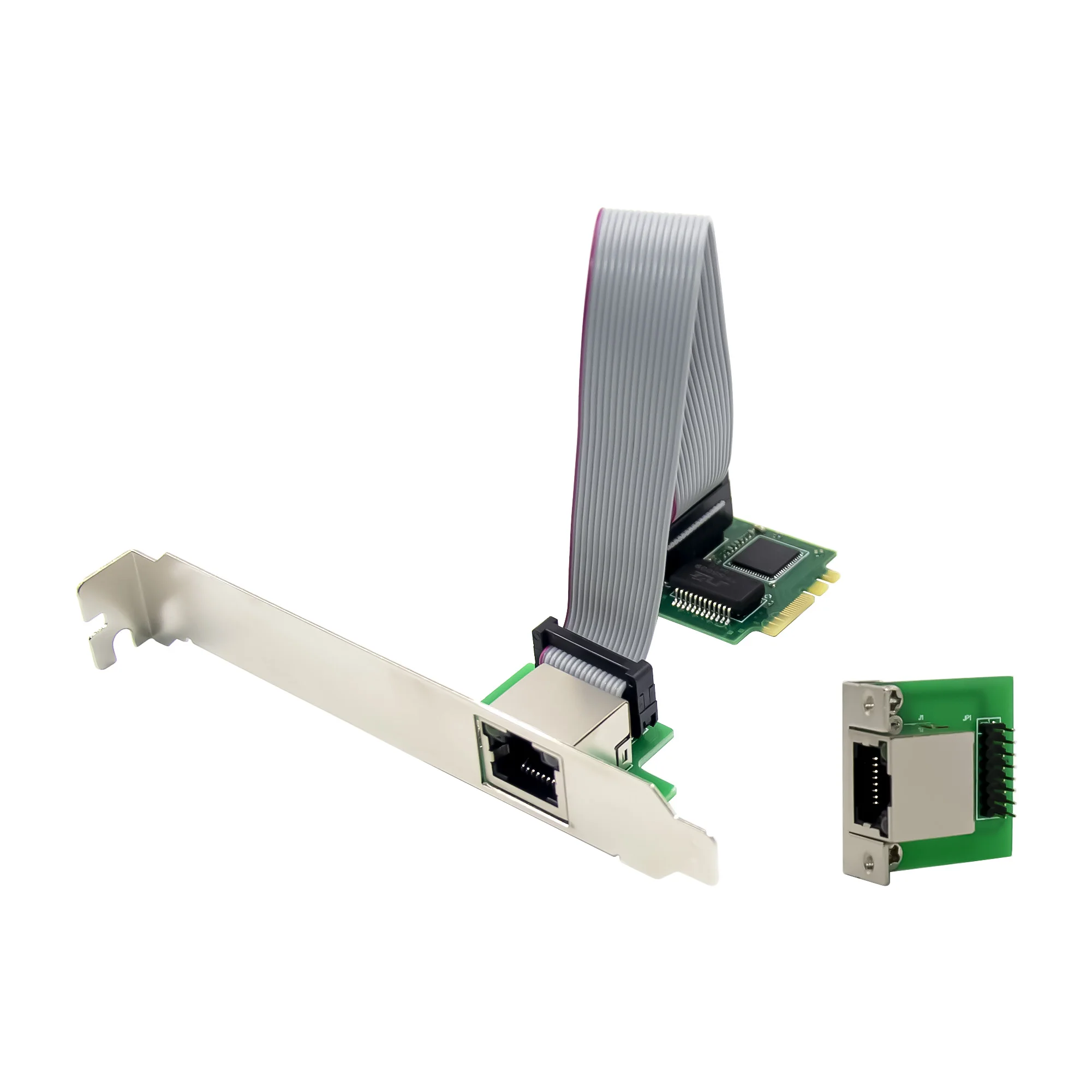 Gigabit Mini m2 Akey Placa Lan com Chipconjunto Intel I210 Porta Chave a Mais e Placa de Rede M.2 1000m Adaptador 210 Chip