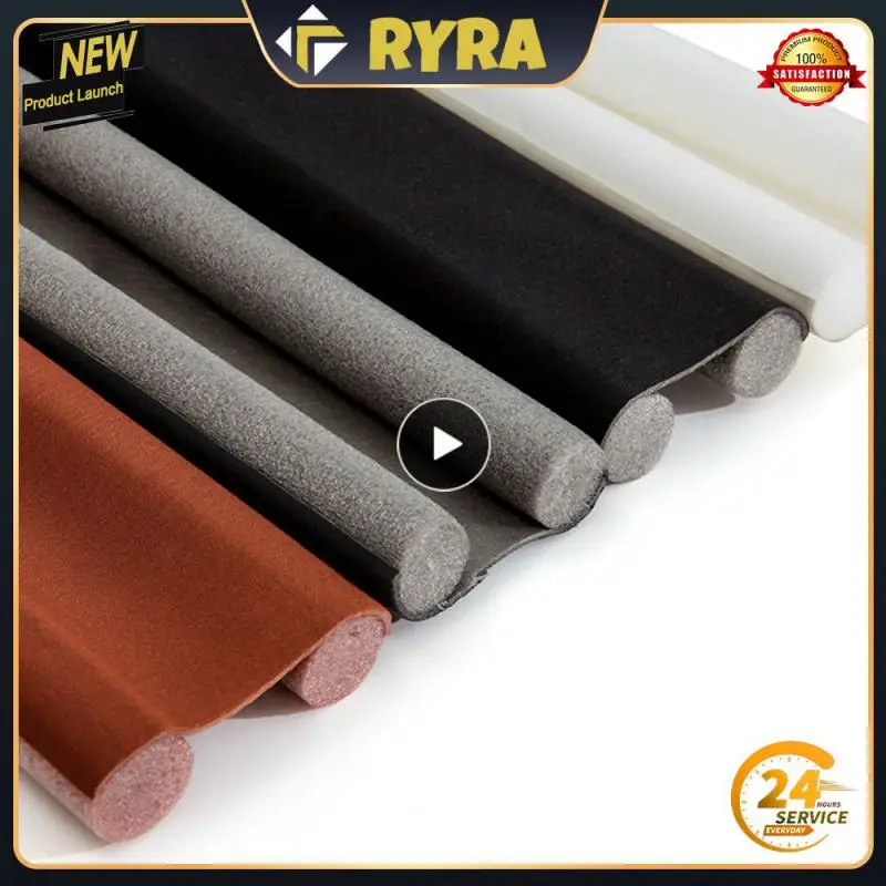 Adjustable Door Bottom Seal Strip Weather Strip Under Door Draft Stopper Thicker Anti-Cold Gap Blocker Sealing Weather Strip