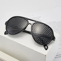 Lunettes Anti-myopie astigmatisme, Correction de la Vision, lunettes à trous d'épingle avec trous pour hommes et femmes, amélioration de la vue 3