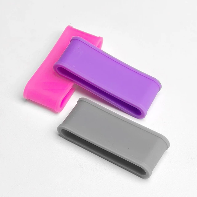 9pcs Pickleball Paddle Racket Grip Bands Tennis Racquet Secures Anti-slip Silicone Overgrip Rings Comfort Grip Straps 3