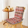 Chair Cushion Pads with Backrest Lightweight Tie up Soft Seat Cushion Pillow for Home Office Kitchen Desk Dining Chair 5