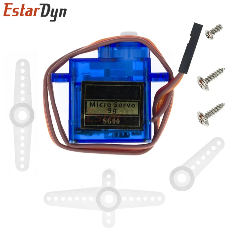 High-Torque Metal Gear Servo Motor for RC Models and Robotics