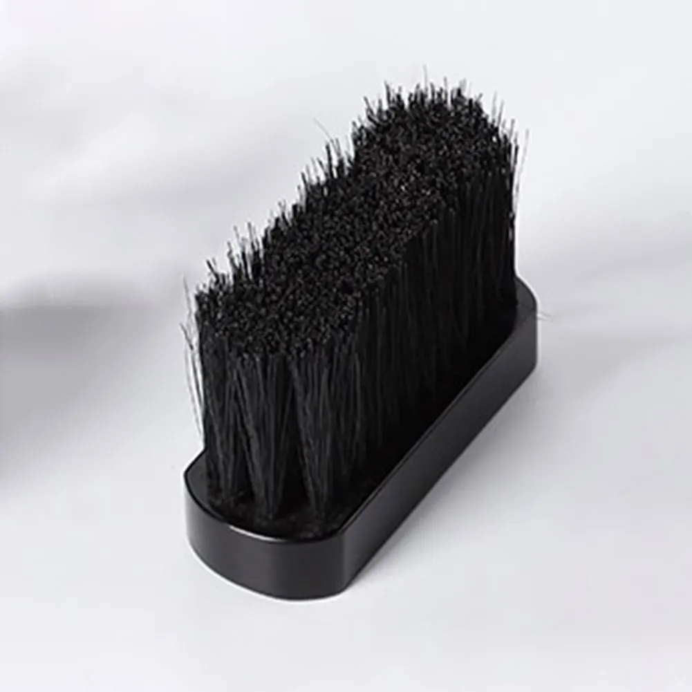 1PC Fireplace Brush Wooden Handle Round Shape Brush Head Fireplace Fire Hearth Fireside Brush Fireplace Cleaning Tools