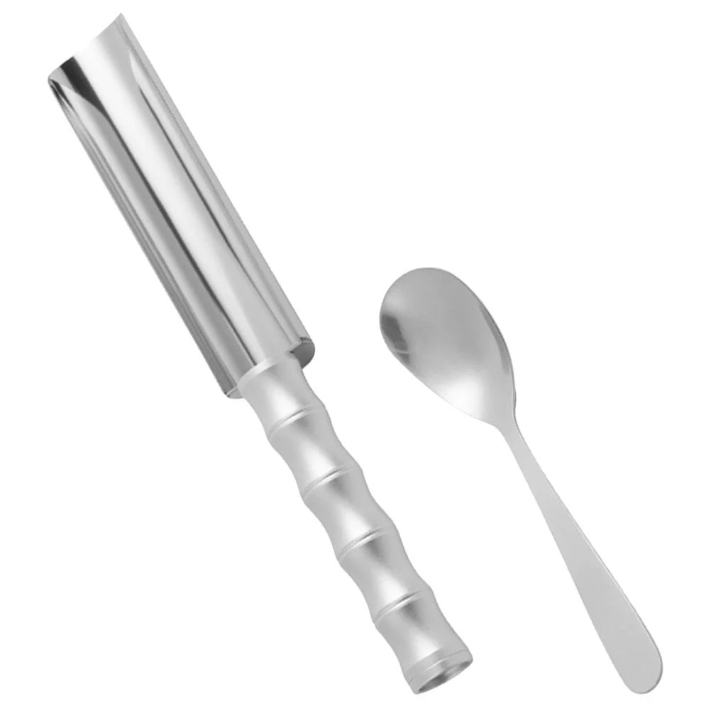 

1 set of Shrimp Ball Maker Scraper Shrimp Ball Sliding Mold Hot Pot Meatballs Dispenser Tool