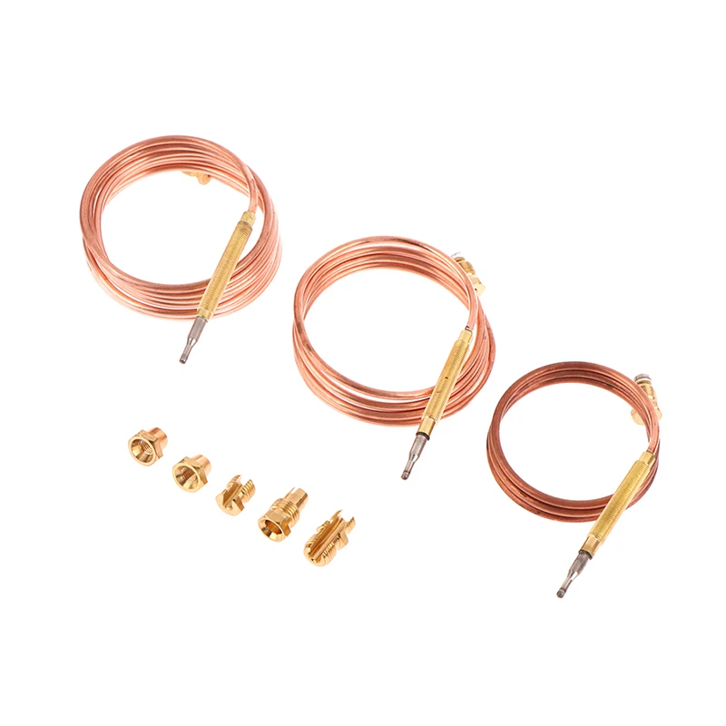 M6/M8 60/90/150CM Thermocouple Replacement Set for Gas Furnaces Boilers Water Heaters