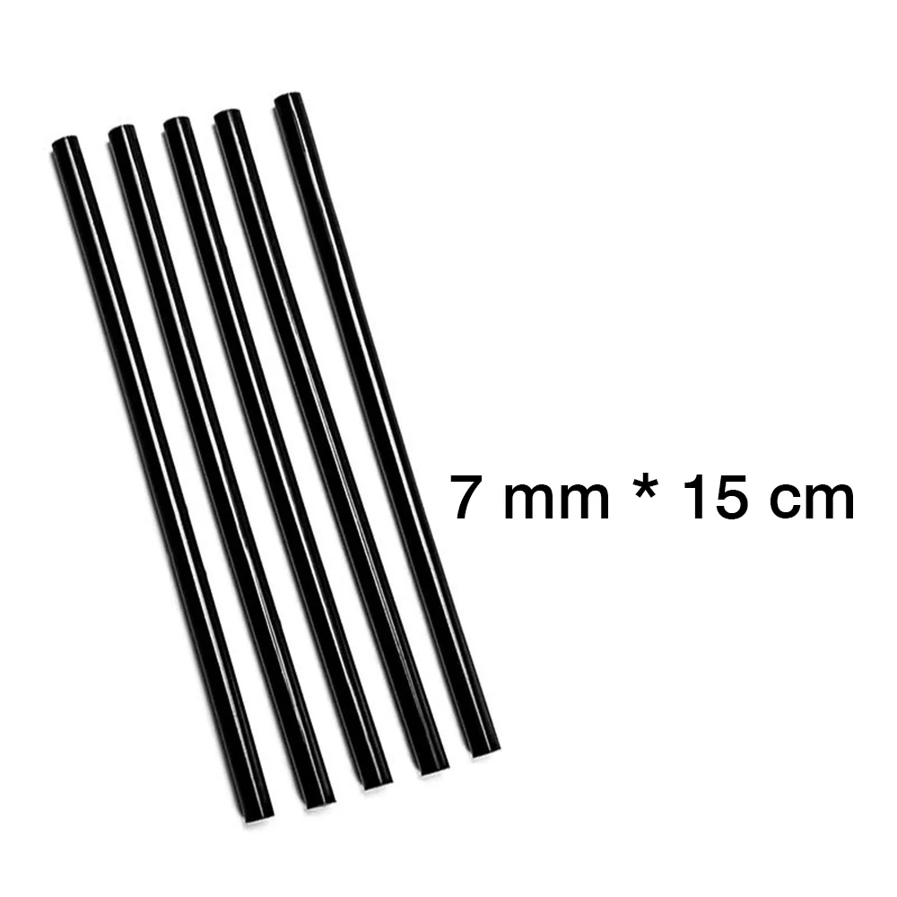 Black/ clear glue stick 7*15 cm keratin for hair extension strong hold glue stick material for hair extensions gun