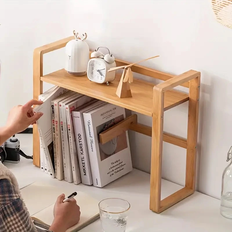 Multi-purpose Independent Storage Rack Desk Organizer Stationery Simple Bookshelf Organizers Office Accessories School Supplies
