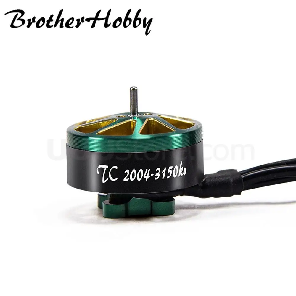 

Двигатель бесщеточный Brother Hobby TC 2004 кв/КВ/кв 4-6S для FPV мультикоптера и FPV гоночного дрона
