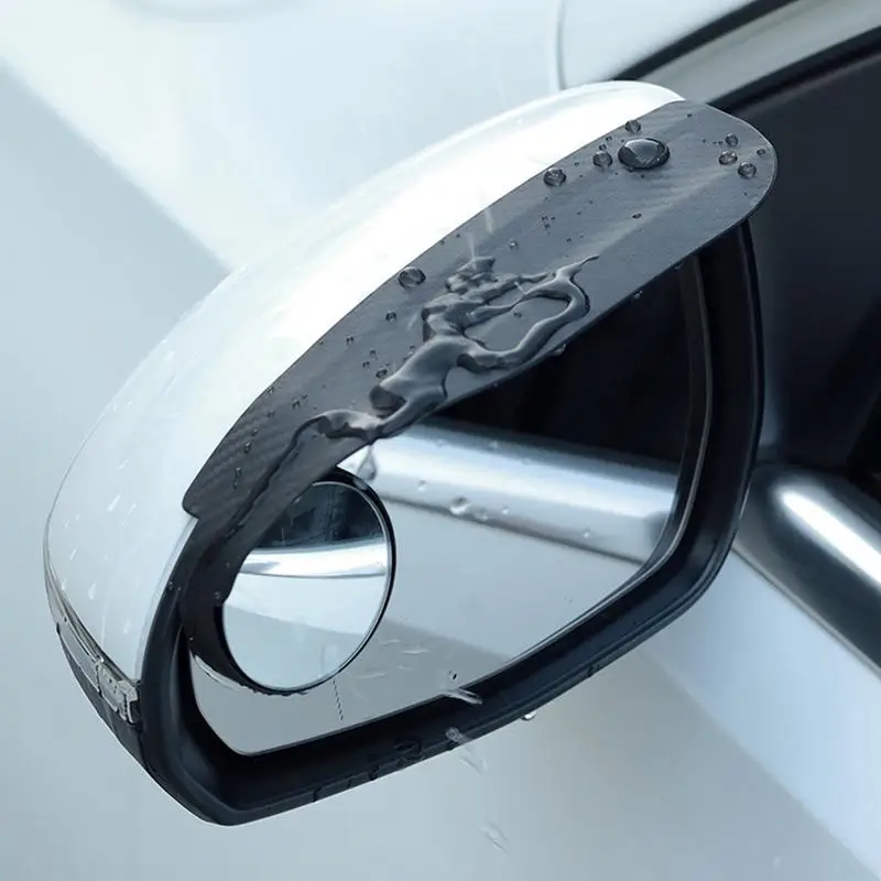Multi-function Guard Rain Eyebrows Multi-function Rainshield Eyebrows Waterproof Carbon Fibre Look Protector Cover For Cars