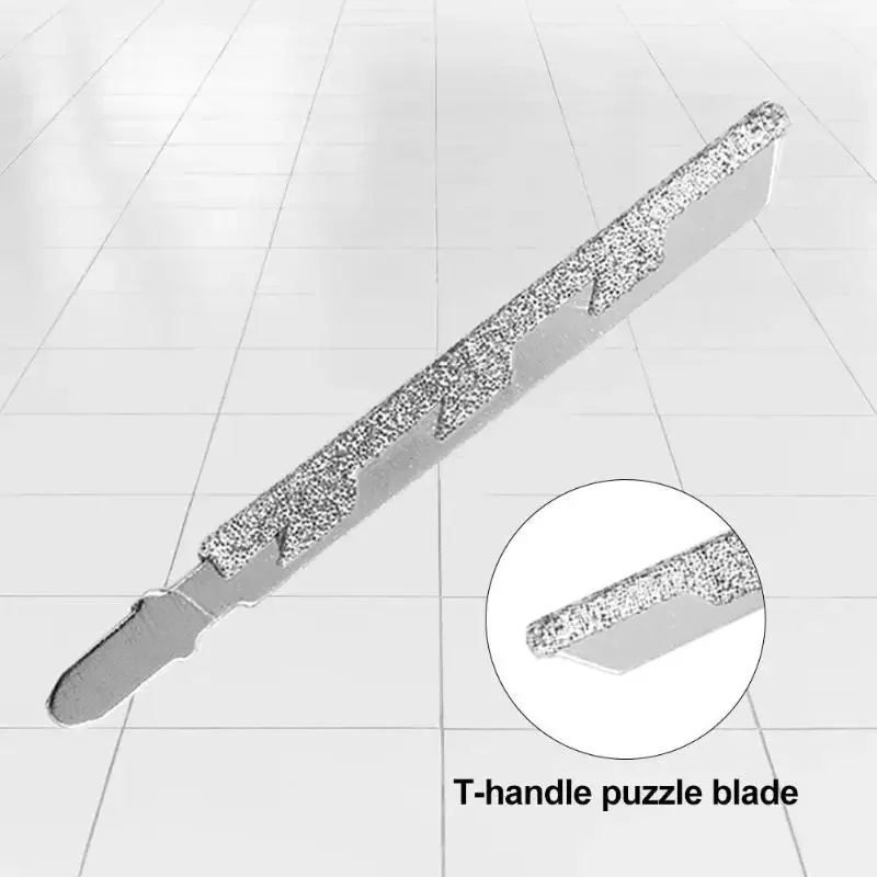 Jig Saw Blades 101mm T-shank Diamond Jigsaw Blade for Marble Stone Granite Tile Ceramic Cutting Stone Processing Ceramic Tile Cutting Tool