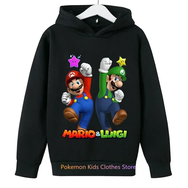 thumbnail image 1 of Ropa infantil de Naruto 2024, sudaderas con capucha para niños y niñas, estampado de dibujos animados, primavera y otoño, sudaderas de Sonic para niños mayores, 1 of 5