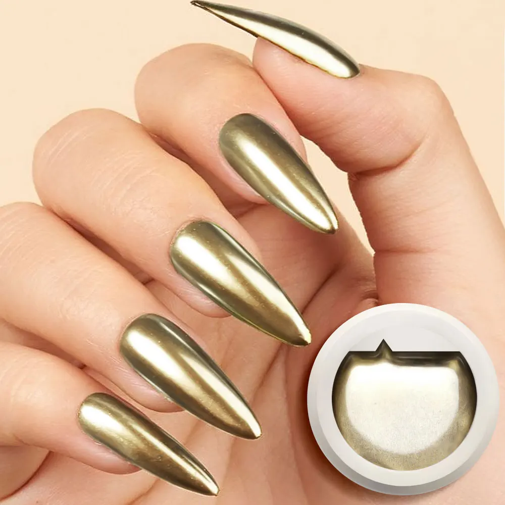 Amazon.com : Ingzy Metallic Nail Polish Pealecent Acrylic Color Shine DIY  Nail Polish Varnish Manicure Tool, Unpeelable Drawable NOT-MIRROR 12 Colors  (Pearl Gold) : Beauty & Personal Care