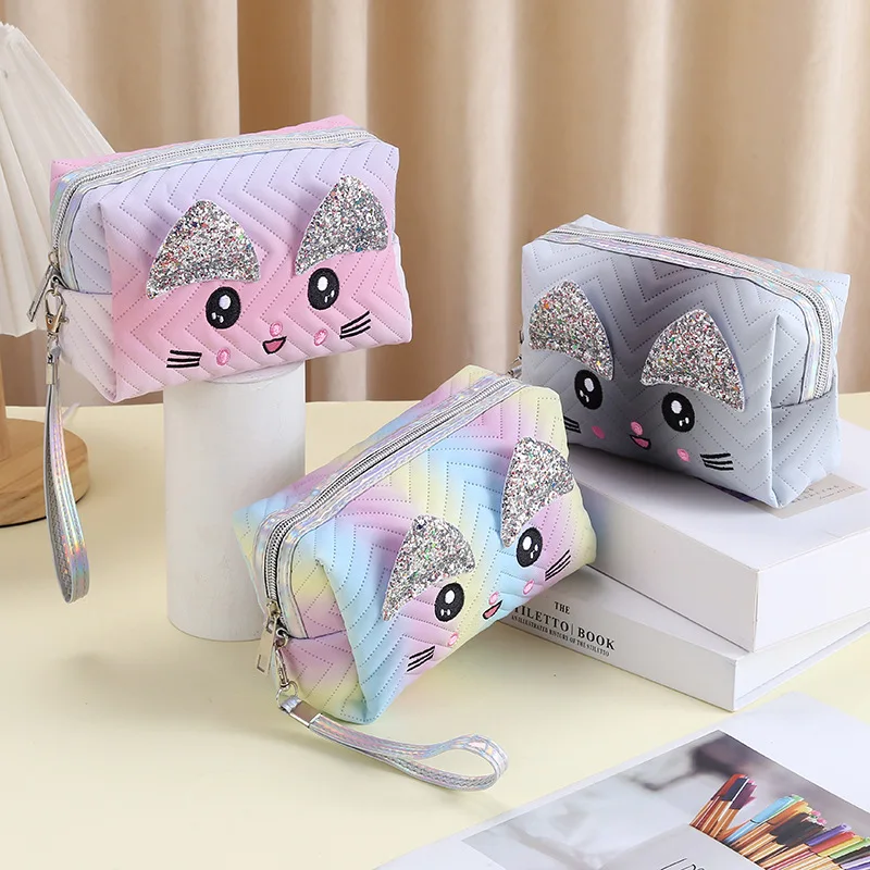 

Новое поступление, косметичка, простая женская сумка для макияжа, сумка для туалетных принадлежностей, водонепроницаемая косметичка, женская косметичка, 2024