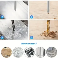 Outil à main automatique de menuiserie, perforateur central automatique, marqueur de trou, bois, métal, acier, charge à ressort, perceuse de noyau, localisateur, rapDuty, poinçon 6