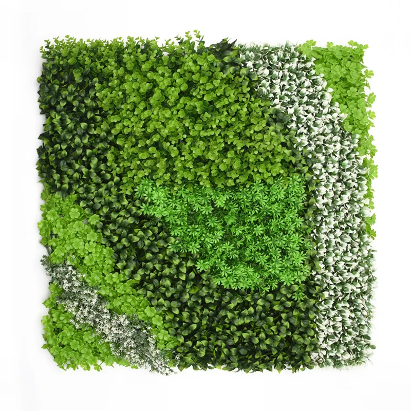 100x100cm Plastic Artificial Plant Wall Wedding Party Flower Walls
