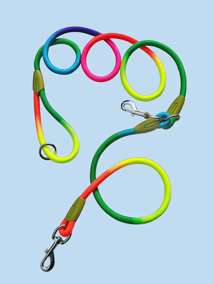 Reflective Hands Free Dog Leash For Running And Walking Big Dogs_voghion.com