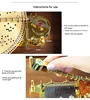 Sankyo 20-note Music Box Wind up Record Player Turntable musical Box Gift for Music Lovers Girls Birthday Christmas Day 5