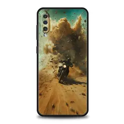 Moto Cross Motorcycle Sports Phone Case - Rugged Protective Cover - Samsung A32 (A2)