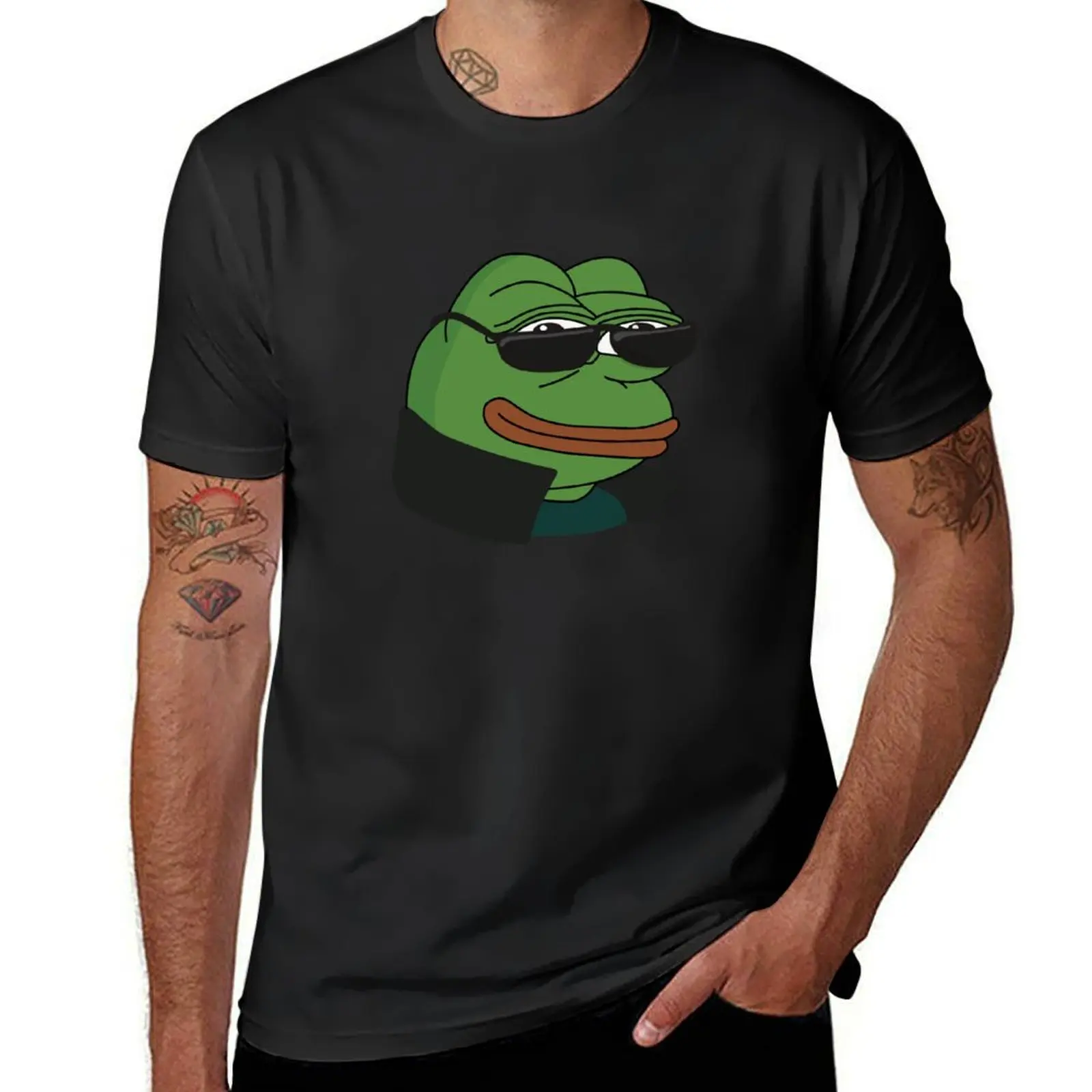 

Высококачественная футболка EZ Emote, мужские футболки размера выше