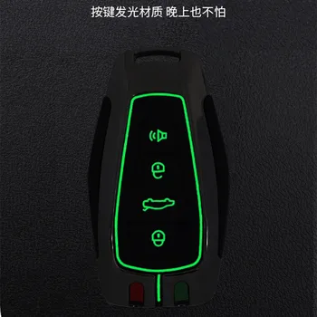 Cover per chiave/telecomando per Geely Atlas Boyue NL3 EX7 Emgrand X7 SUV SUV GT GC9 borui accessori caso chiave a distanza dell'automobile - Caso chiave a distanza dell automobile per Geely Atlas Boyue NL3 EX7 Emgrand X7 SUV