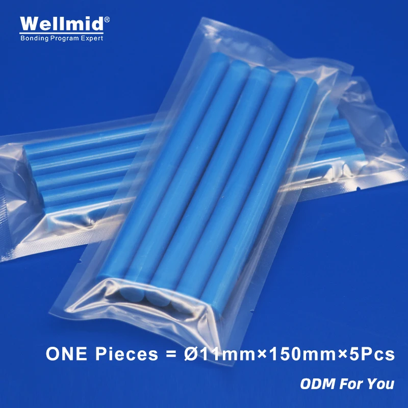 7mm11mm&times;150mm Blue Eure Hot Melt Glue Sticks For Heat Pistol Gun Adhesive Araldite DIY Tools Repair Alloy Accessories Decoration