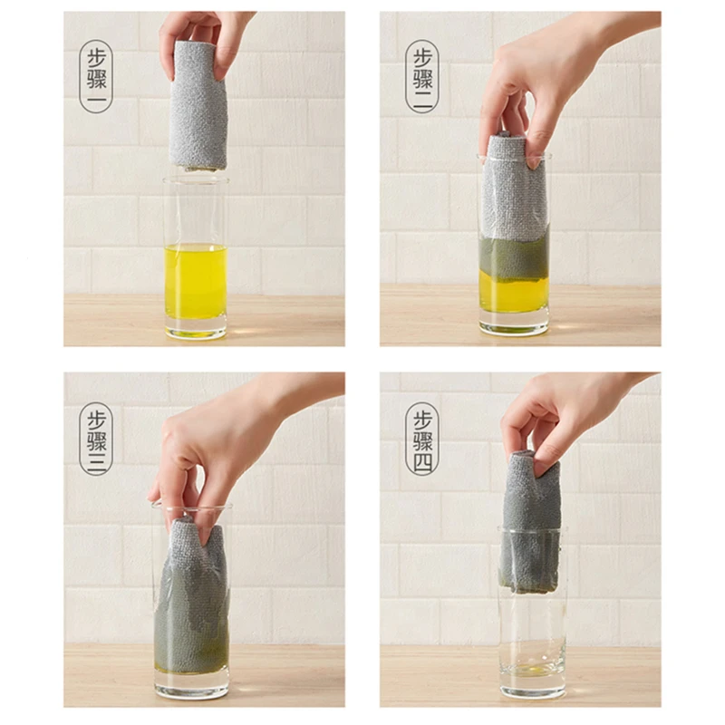 Kitchen Towel Microfiber 20PCS Disposable Reusable Cleaning Cloth