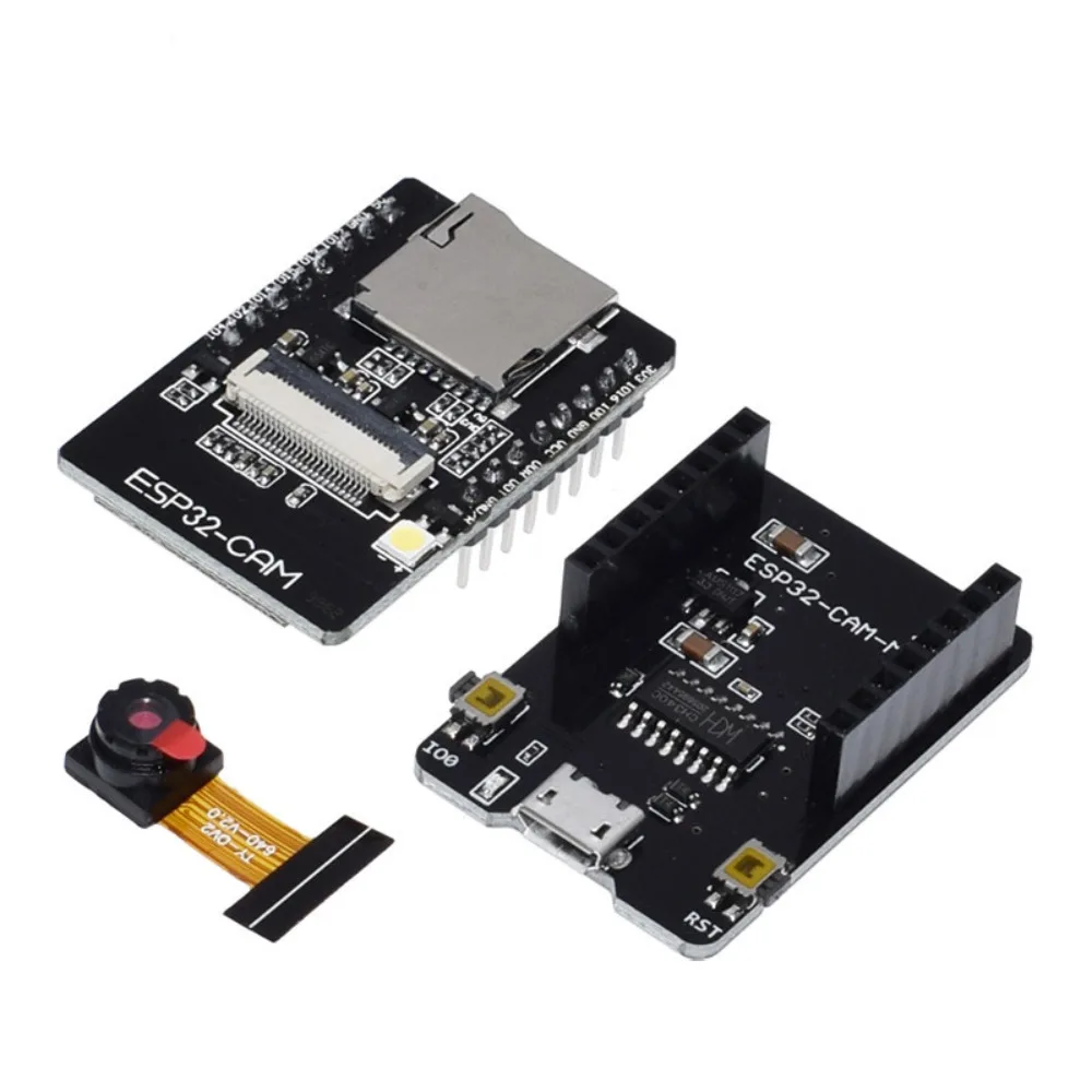 บอร์ดพัฒนา ESP32-CAM พร้อมกล้อง OV2640 Wi-Fi Bluetooth