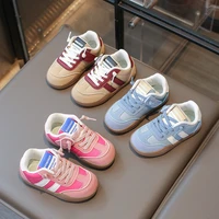 2024 Boys And Girls Canvas Shoes Children's School Performance Shoes Fashion Children Biscuit Bottom Breathable Kids Shoes 1