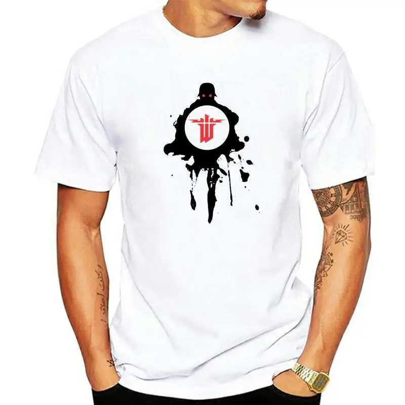 Wolfenstein T Shirt Wolfenstein T-Shirt 3Xl Classic Tee Shirt Cotton Maniche Corte Graphic Mens Fun Tshirt