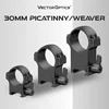 Voctor Optics 30mm Diameter Weaver Mount Ring Fit on 21mm Rails Scope Mount 1