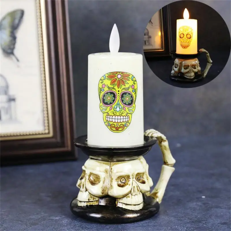 

Led Light Candle Unique Design Easy To Use Bright Colors Durable Material High Quality Creative Candle Light Candle Light Spooky