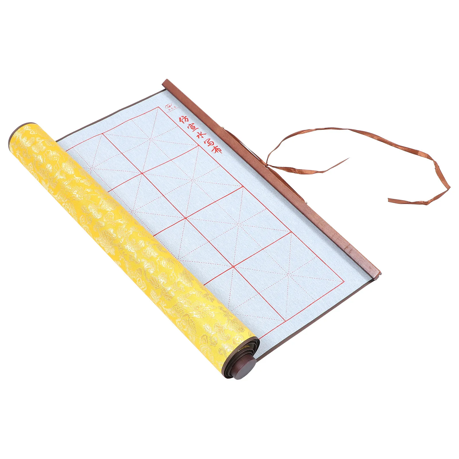 1Pcs 서예 연습 스크롤 물 쓰기 천 안정적인 성능 간편한 보관 경량 쓰기 그림 그리기용