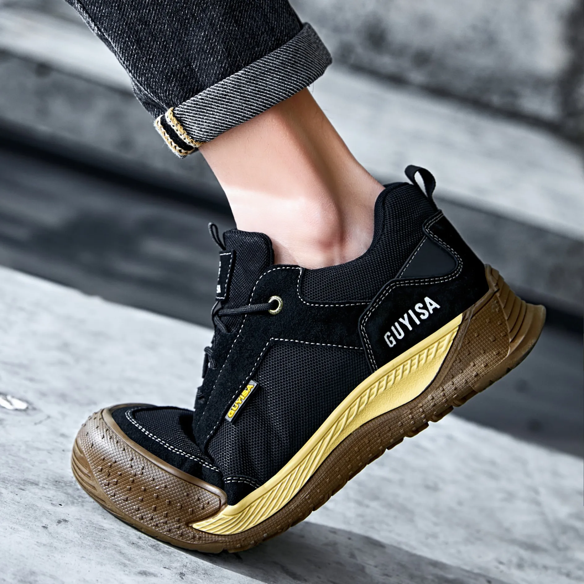 ArmorToe Steel Toe Safety Shoes – Anti‑Smash, Anti‑Stab, Non‑Slip Work Shoes 17 S8c685d0e29964780aa312146f1f40a09I