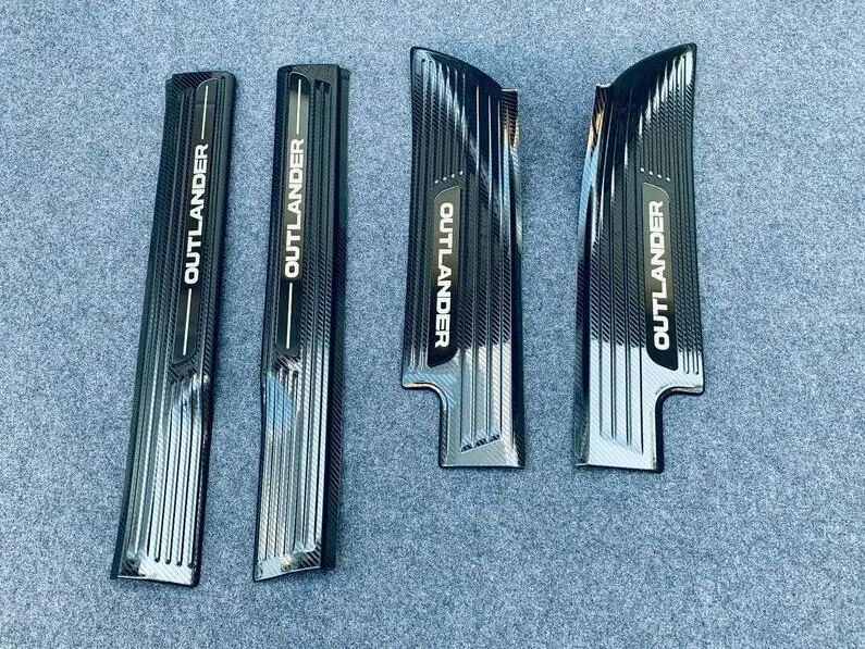 For Mitsubishi Outlander 2023 car Rear Bumper Protector Sill Trunk