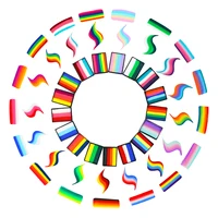 Bowitzki 30g Rainbow Split Cake Face Paint Body Paint Art Halloween Festival Celebration Water Based Noxic Facial Paint Makeup 2