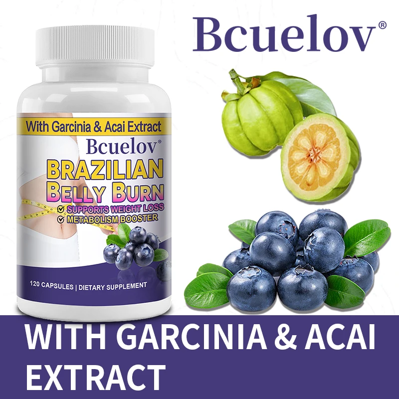 

Bcuelov Contains Garcinia Cambogia and Acai Berry Extracts To Support Weight Management and Belly Fat Burning