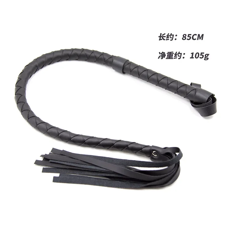 BDSM Leather Flogger Toy – Adult Play for Couples, Intimate Foreplay, Sensual Teasing & Bonding, Premium SM Toy