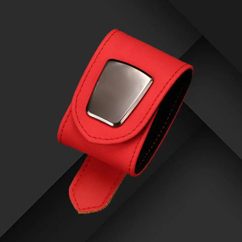 

Car Sunglasses Holder Glasses Clip for Car Secure Stylish Car Glasses Clip Suede Metal Storage Bracket for Sunglasses Cards