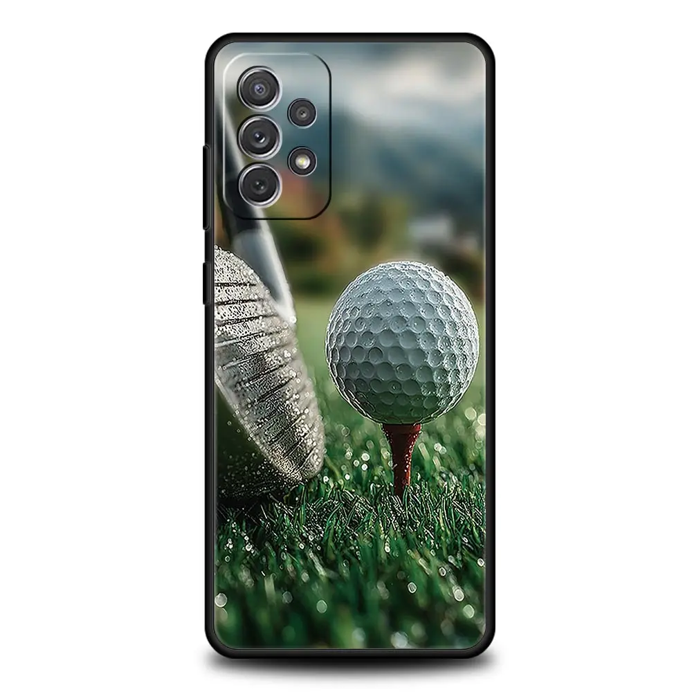 Modern Golf-Themed Smartphone Case - Sleek and Durable Design