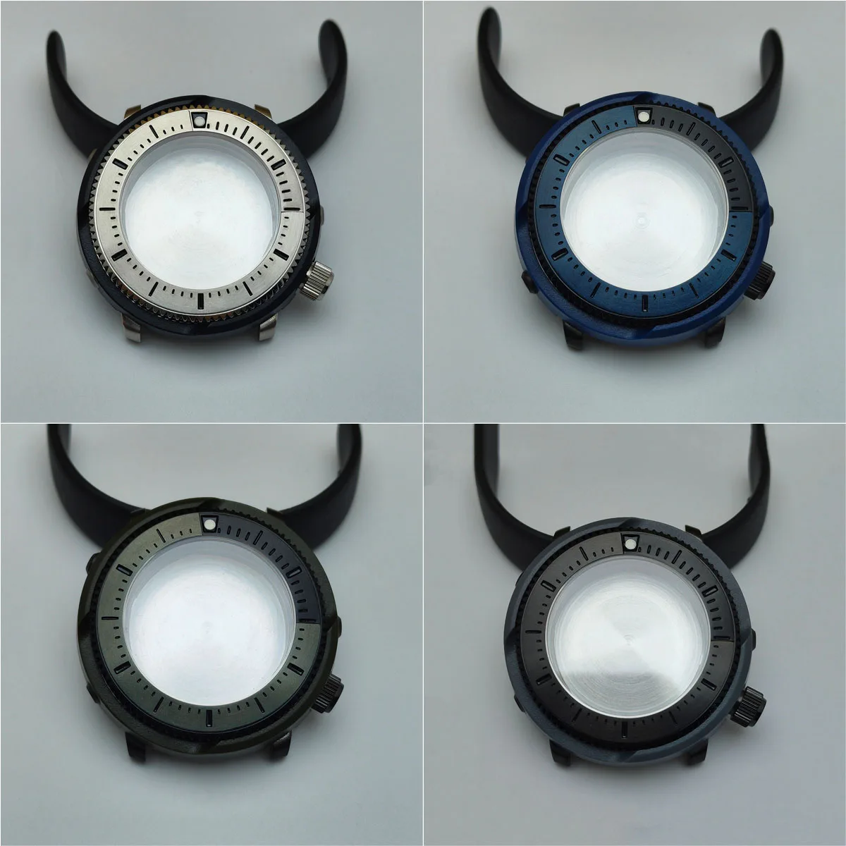 Cassa Nh35 Cassa Dell'Orologio In Scatola Di Tonno Modificata Adatta Al Movimento Nh35 Nh36 Per Monster Tonno Marinemaster Prospezione Sne537J1 Sne535