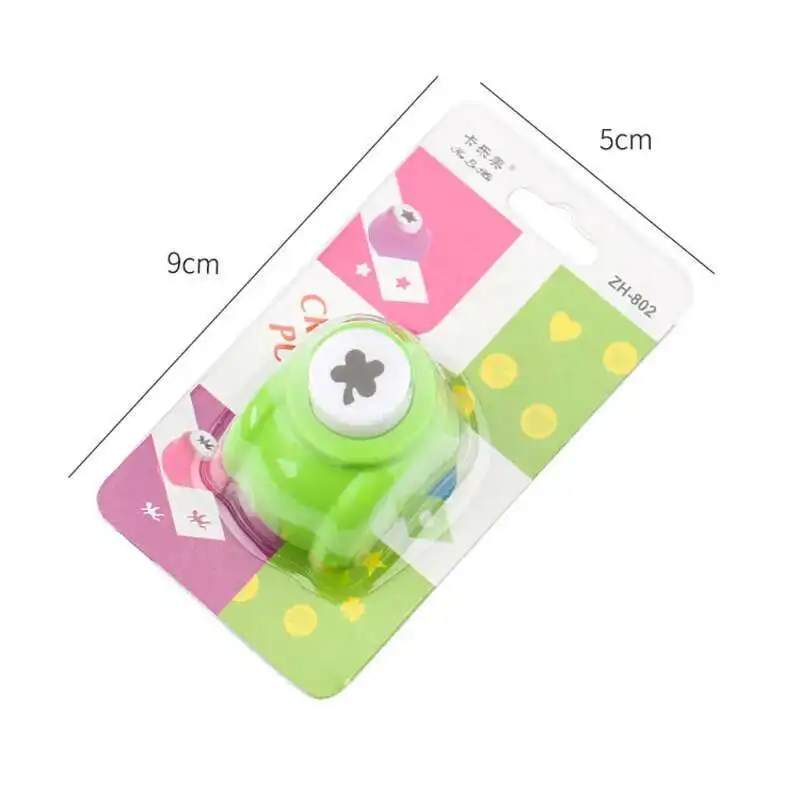 Mini Scrapbook Punches Handmade Cutter Card Craft Calico Printing DIY Flower Paper Craft Punch Hole Puncher Shape 1 Piece paper cutter paper punch hole punching tools paper craft punch