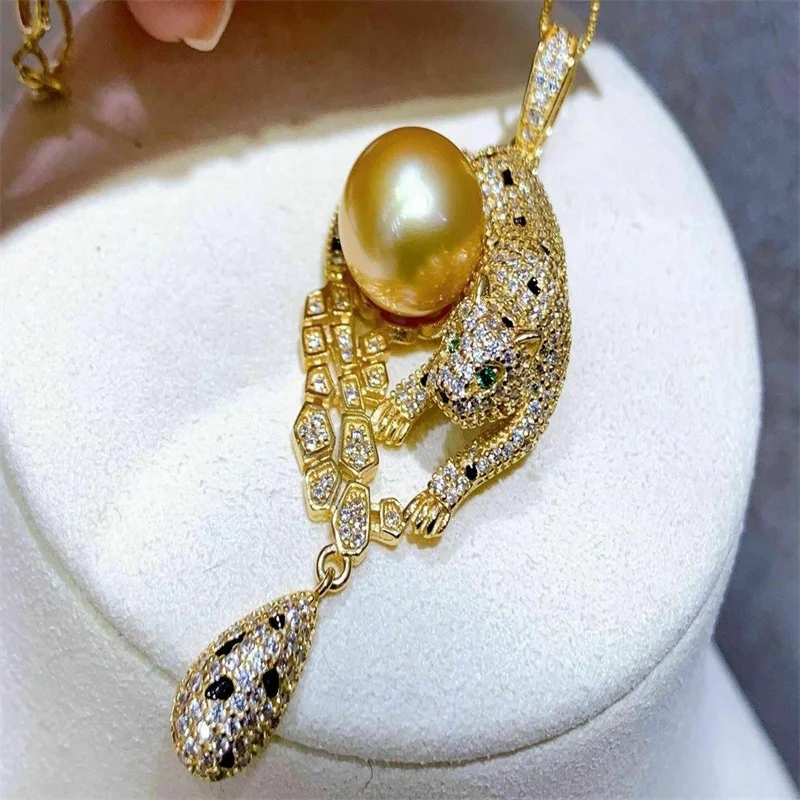 gorgeous-huge-aaaa-10-11mm-south-sea-round-golden-pearl-pendant-necklace-925s