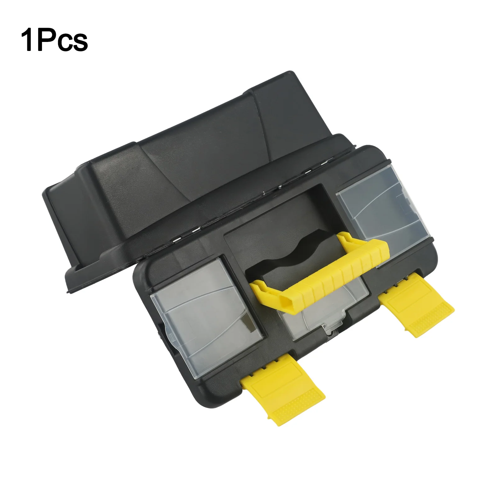 10 Inch Two-Layer Plastic Toolbox Mini Multi-Functional Accessories Box Tools Packaging Storage Case With Secure Locking 6