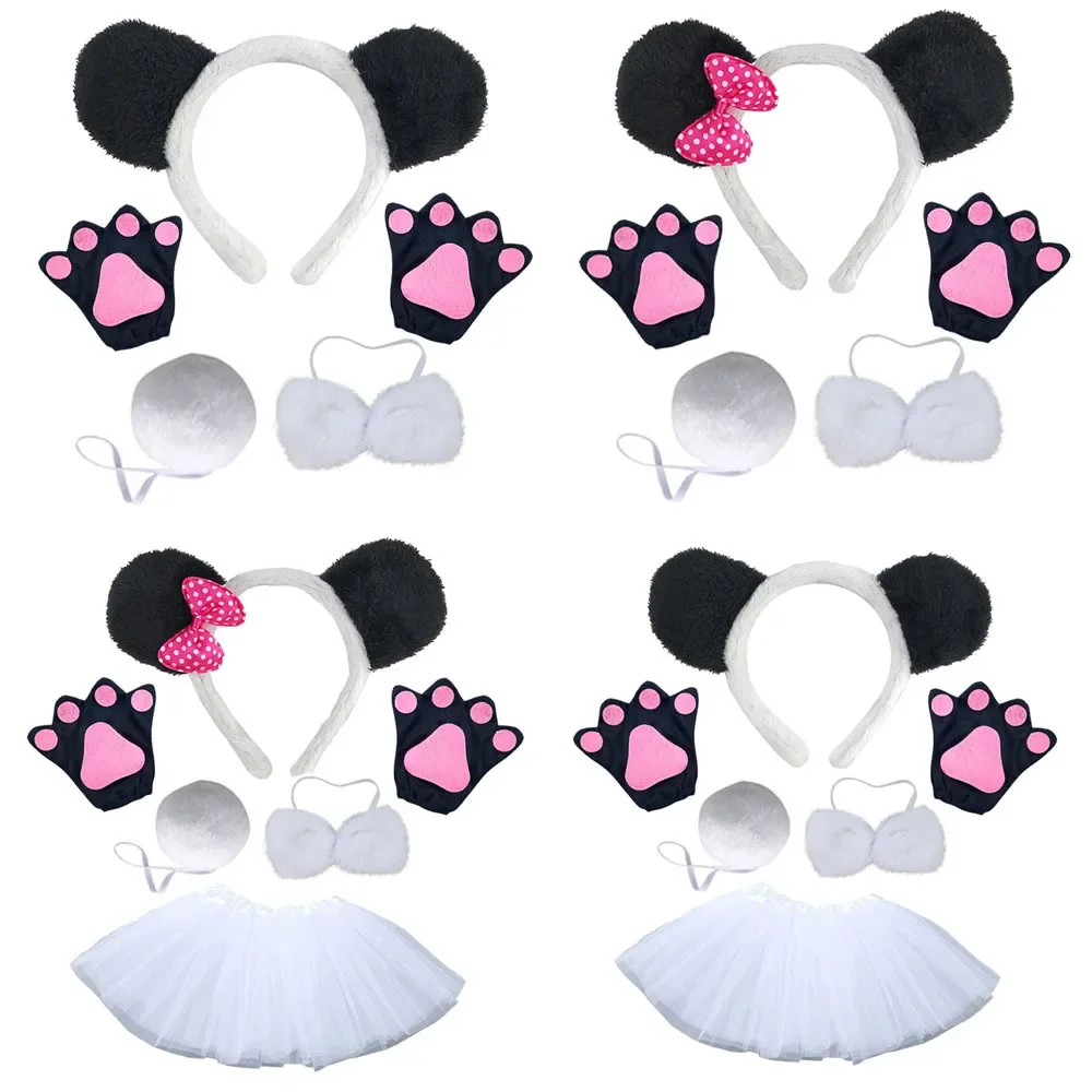 Costume Da Panda Per Bambini - Orecchie E Coda, Per Halloween E Teatro - Foto 8