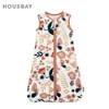 Baby Sleeping Bag 3-18 Months Summer Thin Kids Sleepwear Flowers For Girls Baby Sleepsacks 100% Cotton Anti-Kick Blanket 1
